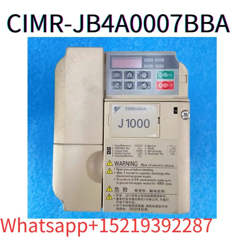 

second-hand CIMR-JB4A0007BBA 380V 2.2KW driver tested ok