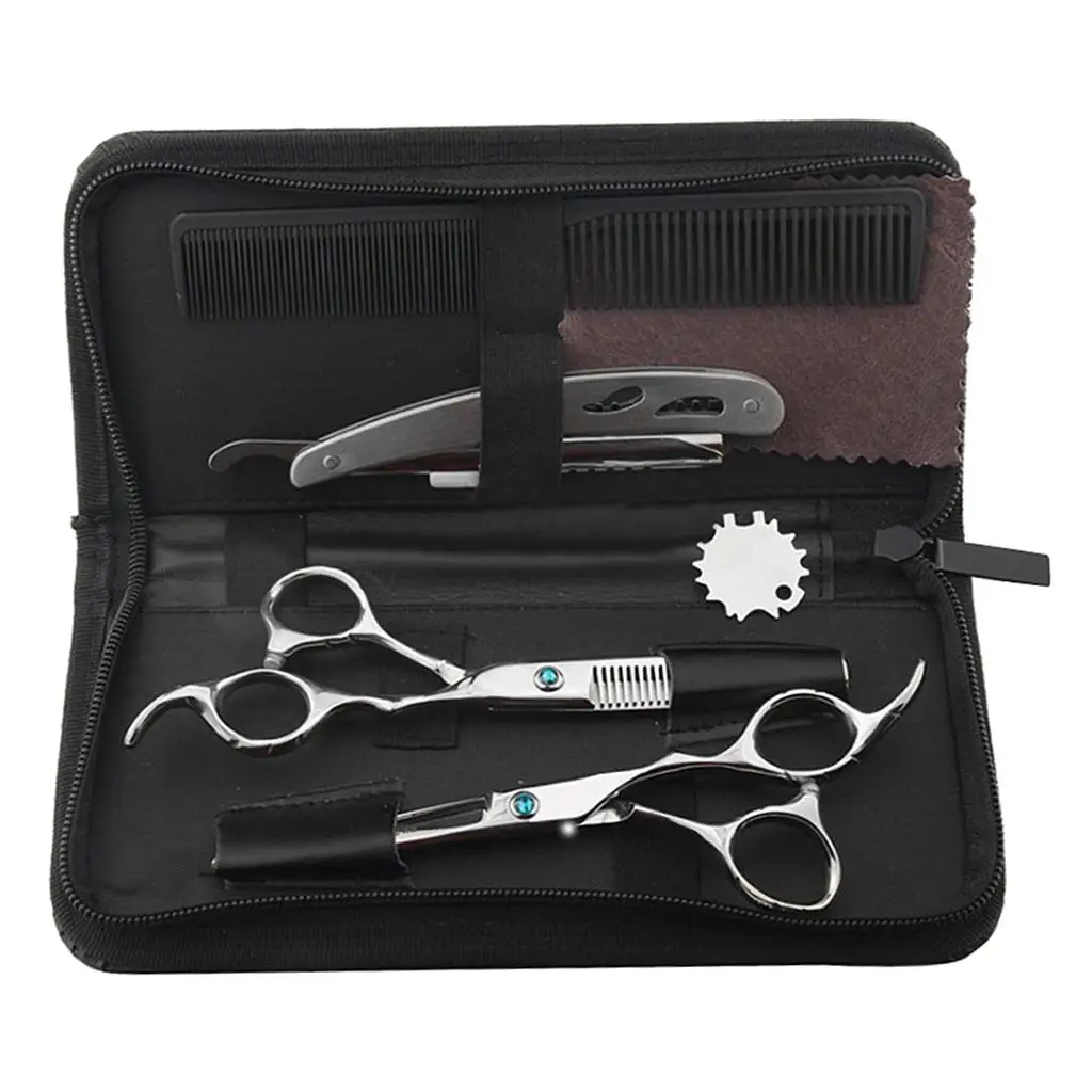 

Barber Hair Cutting Thinning Scissors Shears Hairdressing Kit