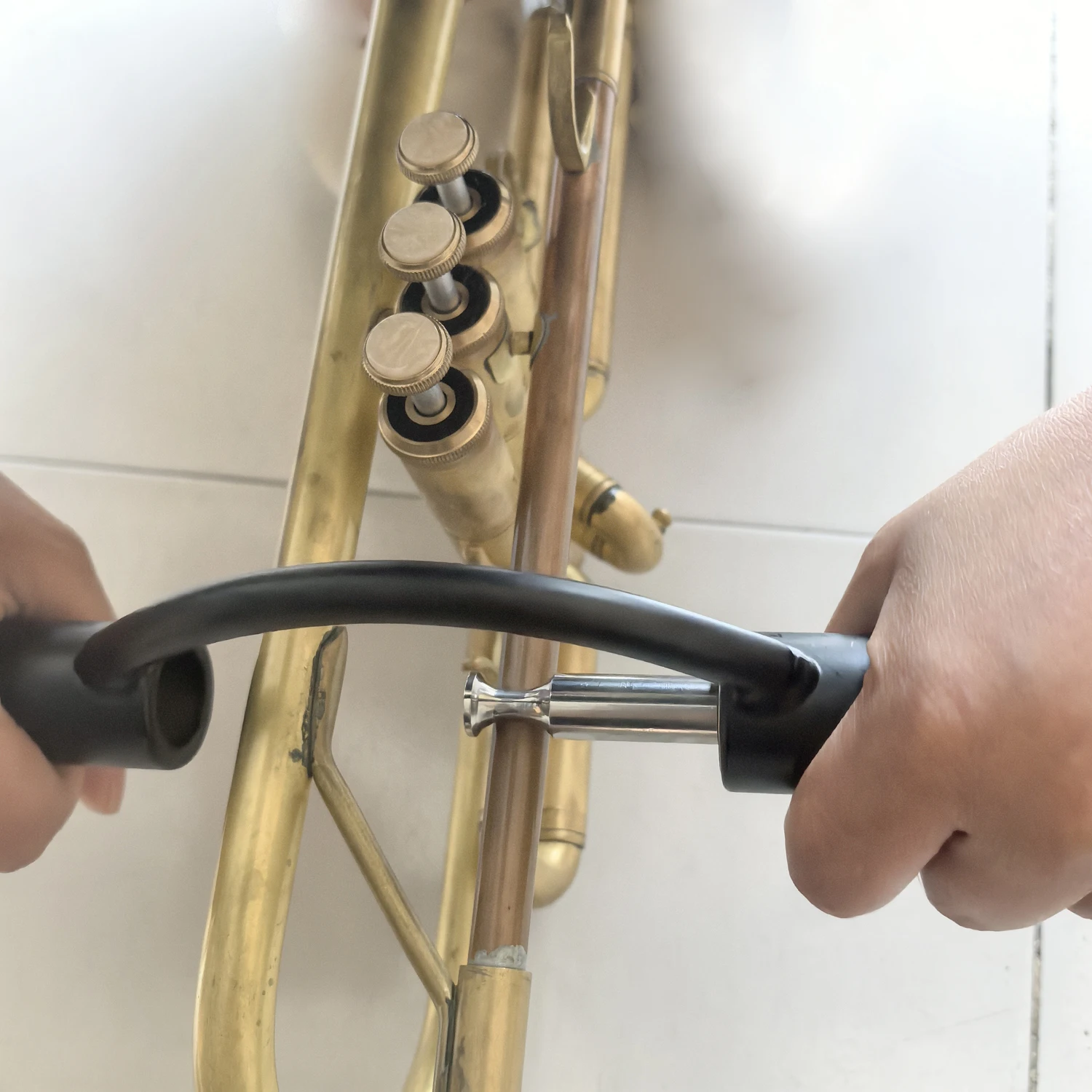 

Instrument repair tools, small double-handle rollers, double-bearing supported stainless steel rollers