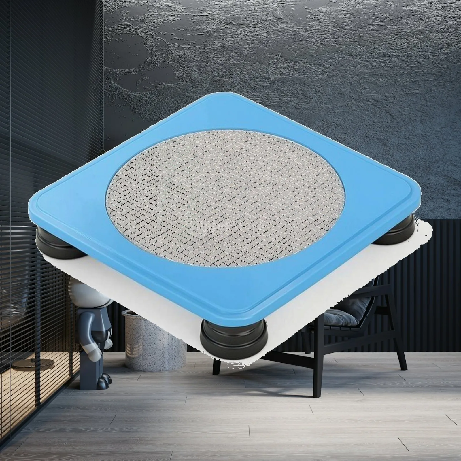 Mini Children Trampoline for Indoor Home Use with Anti Slip PP Frame and Vibration Reducing Feet for Safe Bouncing