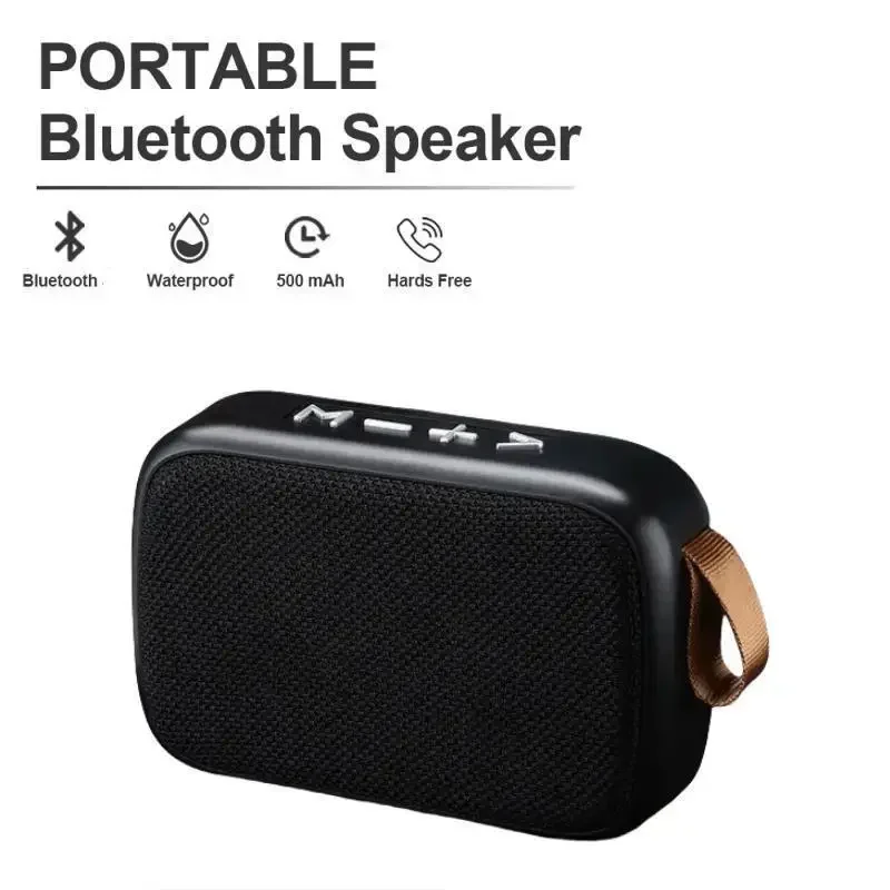 

Портативный 2025 Новый G2 Мини Bluetooth Голосовой Динамик FM Радио Трансляция Семейный Открытый Стерео Беспроводной Динамик