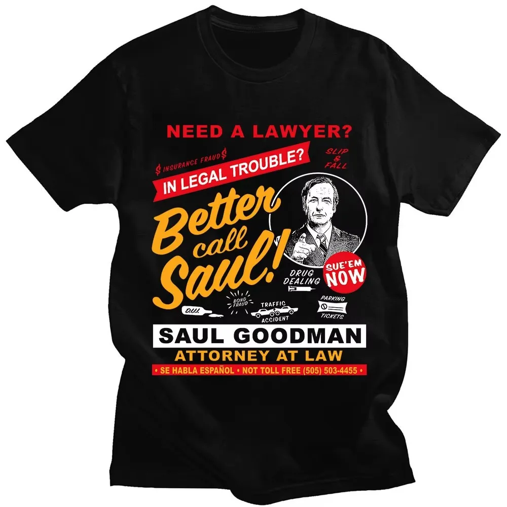 Better Call Saul University of American Samoa Law School Graphic T-Shirt Cotton Men Women Streetwear Tee