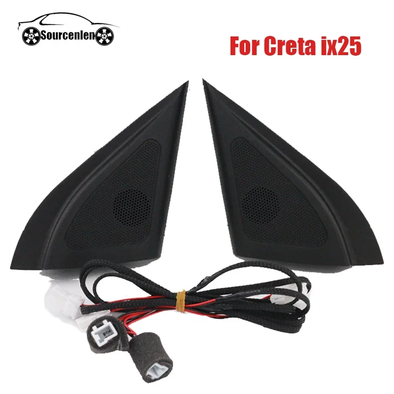 Głośniki wysokotonowe, tuba, przewód audio do Hyundai Ix25 Creta 87650C9020 87660C9020