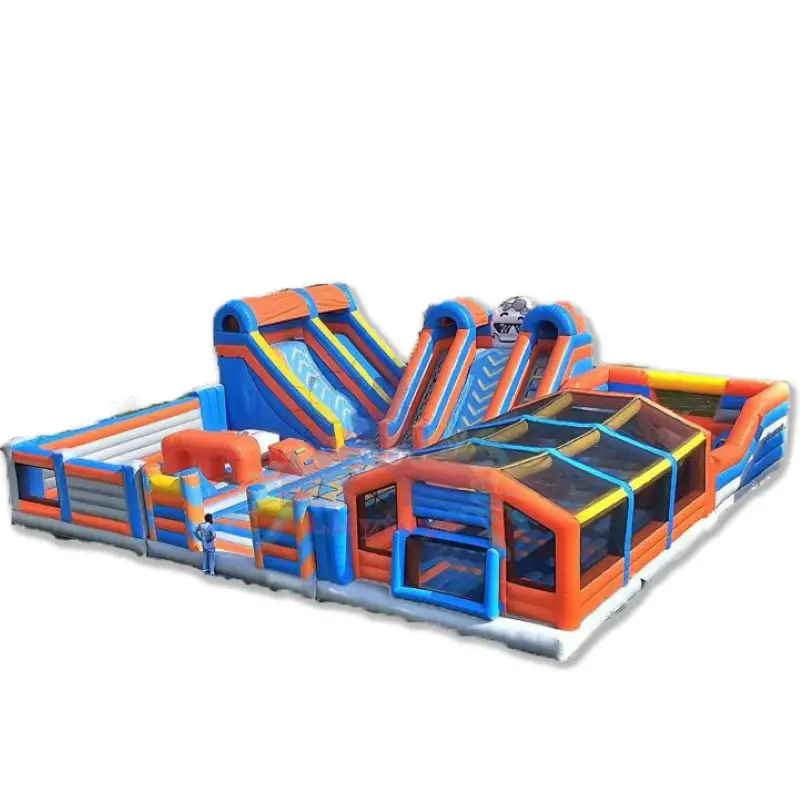 Professional Custom Super Large Custom Inflatable Park Inflatable Obstacle Inflatable Slide Large Capacity