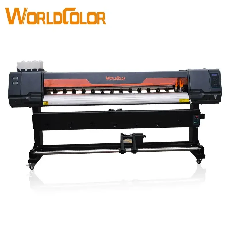 1.8m Best Sale Eco Solvent Printer I3200 Print Head Professional Large Format Inkjet Printer For Advertise Printing Machine