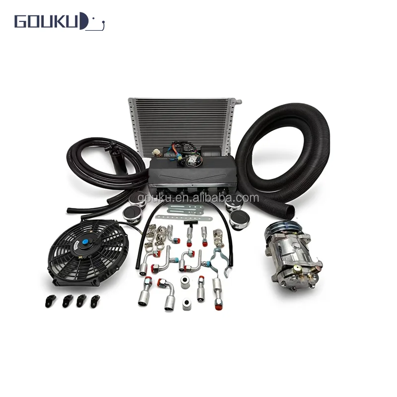 

UNIVERSAL AIR CONDITIONING KIT UNDER DASH BEU-404-000 For Old Classic Car 12v 24v A/c Underdash Air Conditioner
