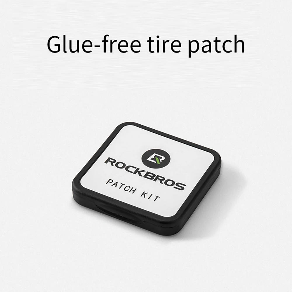 Rockbros Fahrrad Reifen Reparatur Patch Mountain Road Reifen Schlauch Reparatur box selbst klebend Fahrrad Reparatur Werkzeug Zubehör – Detail 1
