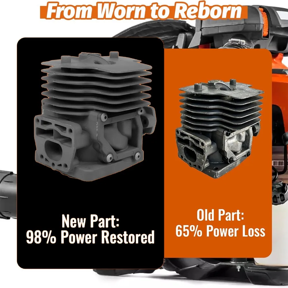 P100008021 P100012460 P100008020 1 conjunto kit de cilindro de metal para ventilador de mochila eco PB-8010H PB-8010T PB-9010H PB-9010T tira