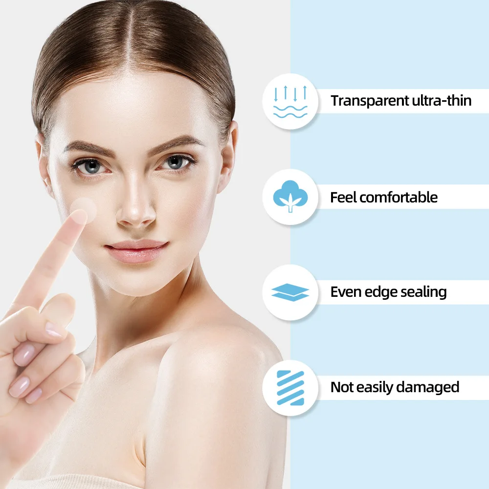 10 vellen Gezicht Acne Patch Onzichtbare Huidverzorging Puistje Acne Patches Ontstekingsremmende Genezing Absorberende Spot Sticker Die Acne