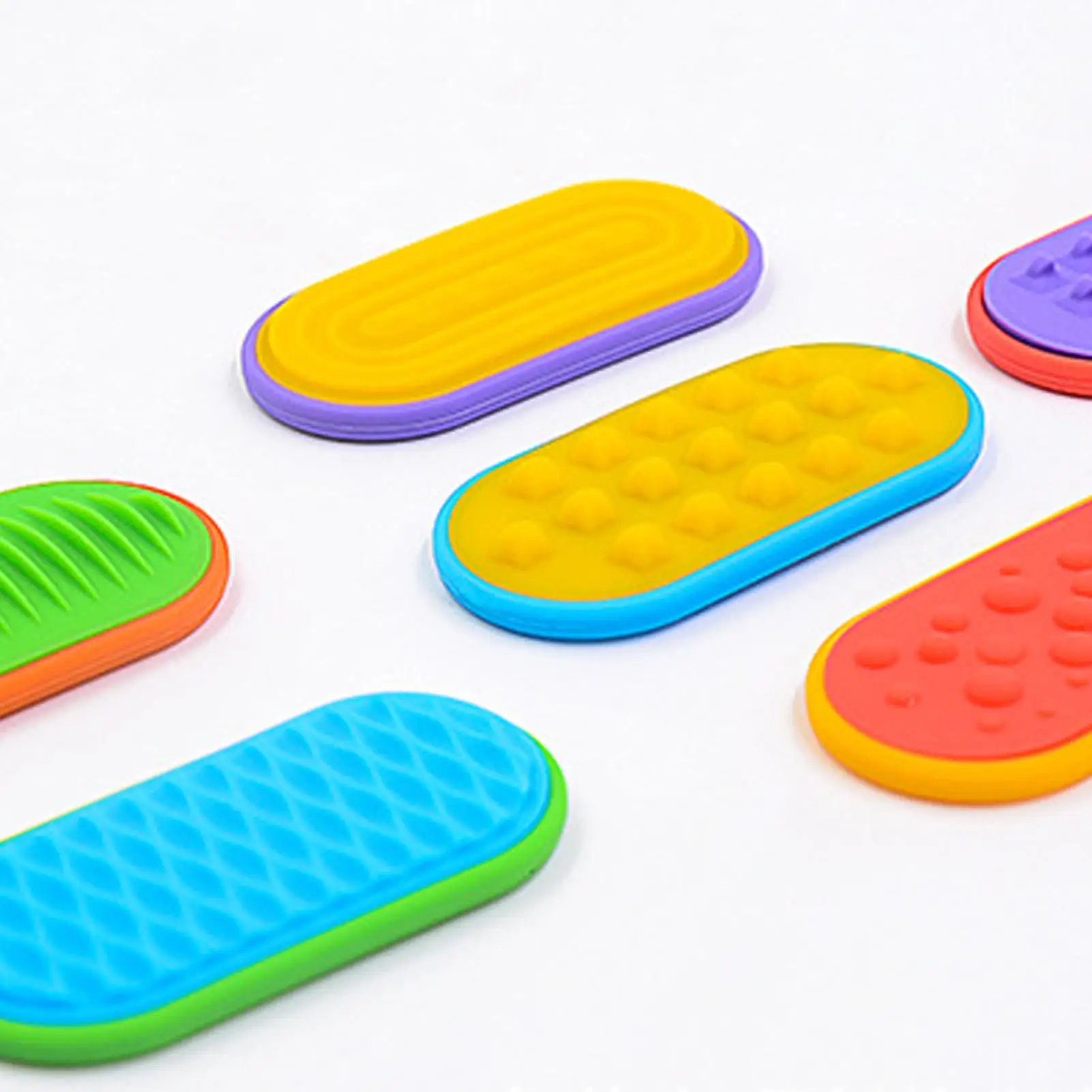Hand Fidget Slider Toy Magnetisch Draagbaar Siliconen Volwassenen Vinger Zintuiglijk Glijdend Speelgoed Voor Vrouwen Mannen Familie Kinderen Jongens Meisjes