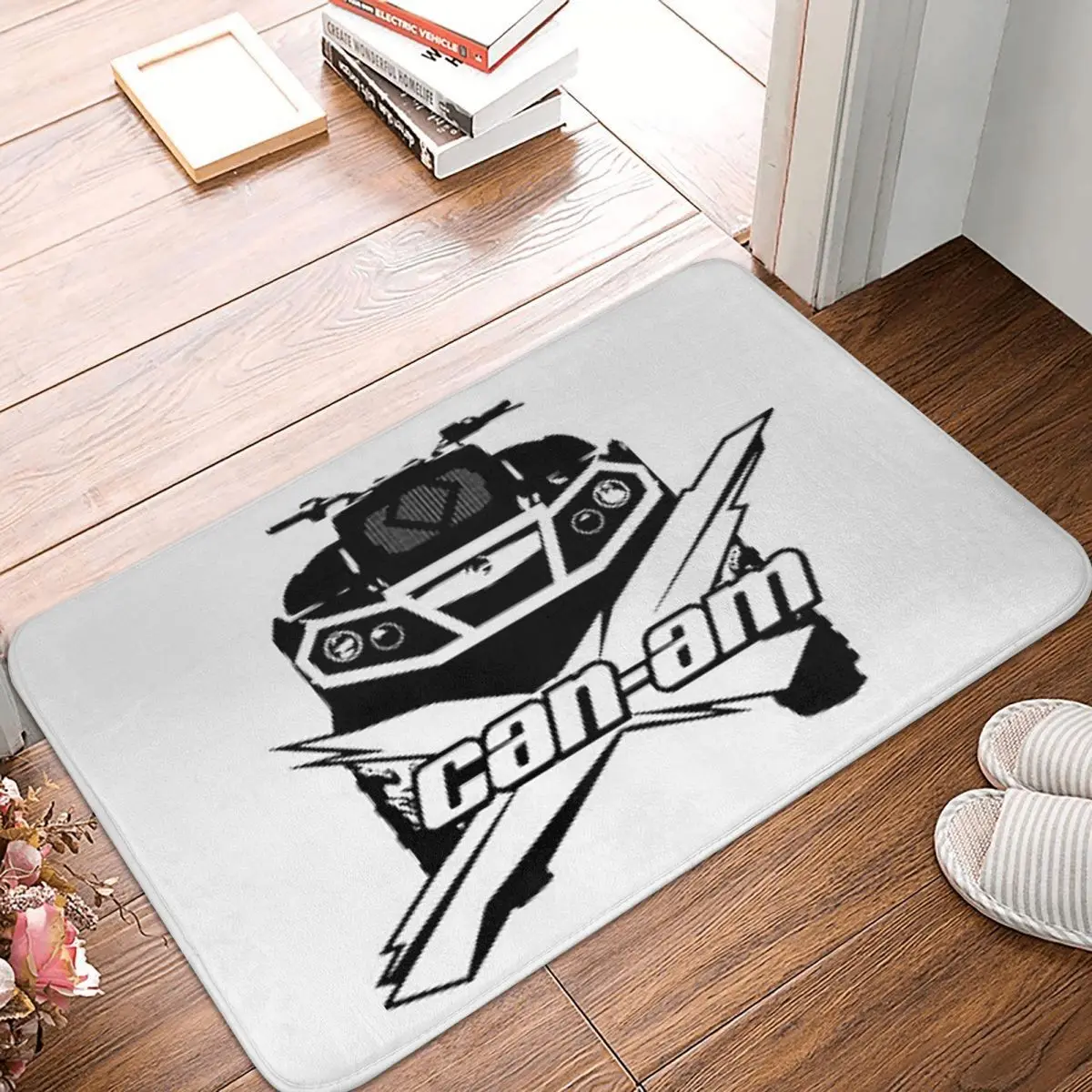 Motorcycle BRP Can Am Print Doormat Kitchen Entrance Home Floor Mat Non-slip Carpet Rug for Balcony Footpad Mats