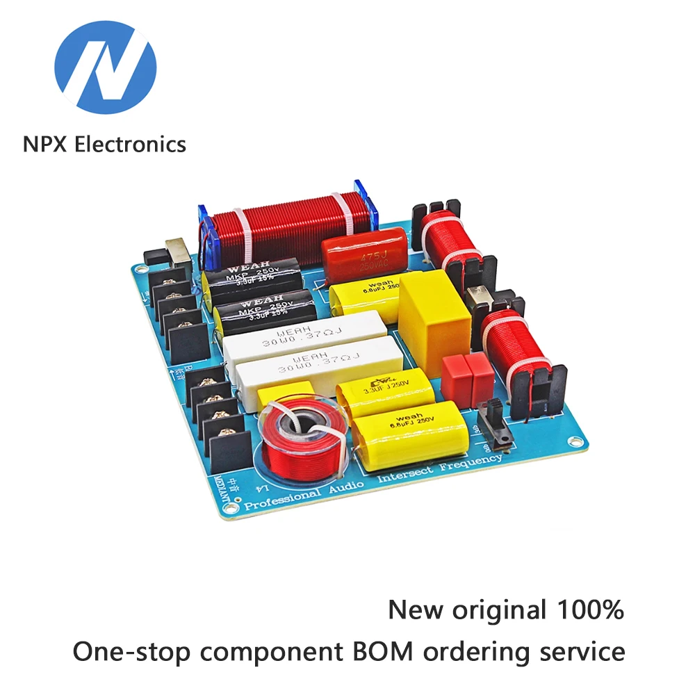 

Professional stage speaker 350W three-way system, KTV package box, high, medium and low frequency speaker diaphragms