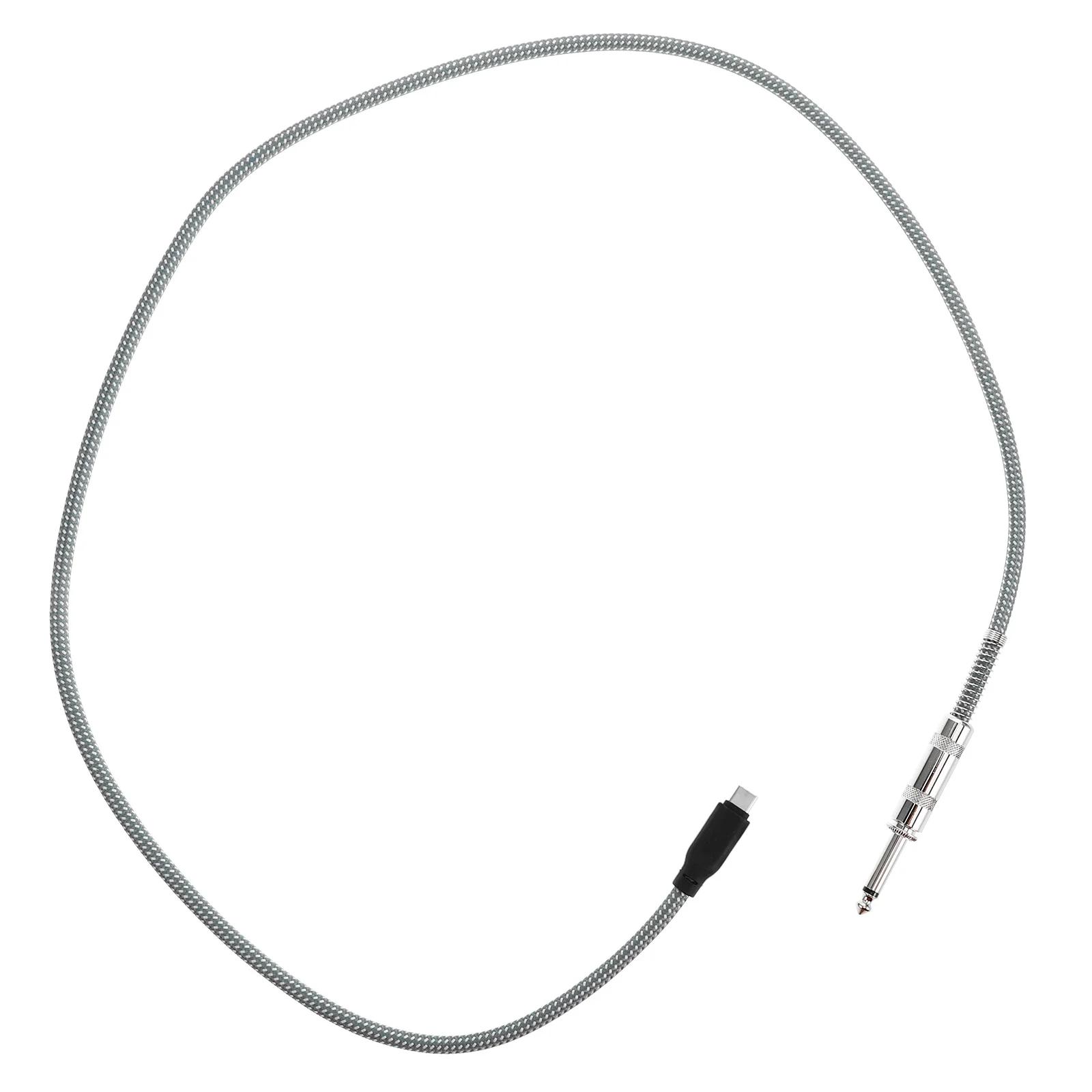 

6.35mm Male to Type-C Male Audio Cable High Compatibility Guitar Smartphone Computer Recording Stable Copper Sound