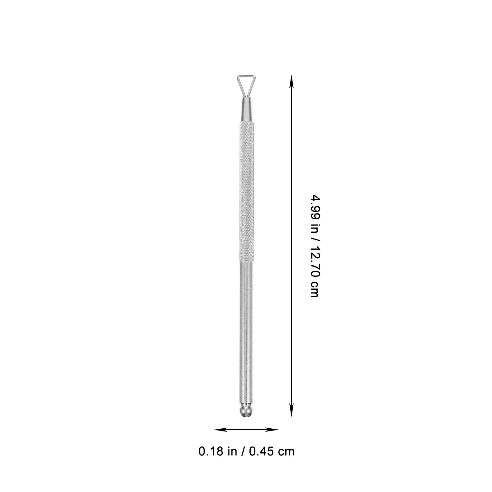 5 قطعة مزيلات هلام الأظافر الفولاذ المقاوم للصدأ دافعات البشرة المهنية مانيكير مسمار الجلد الميت إزالة أدوات النساء إهاب مقشرة