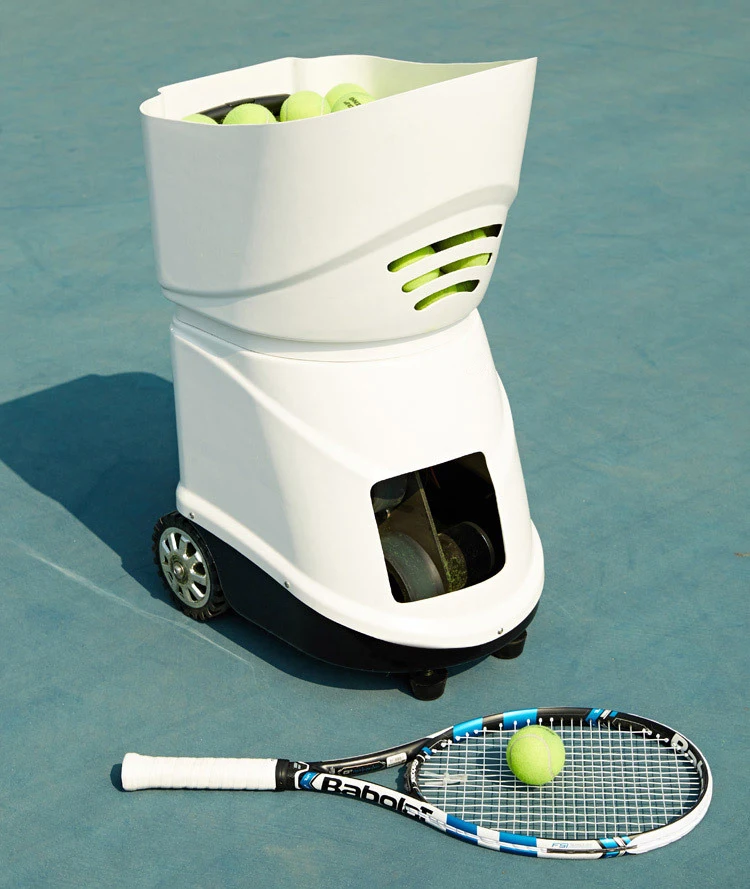 Plus Smart Tennis Automatic Ball Machine Portable External Battery with App Remote Control