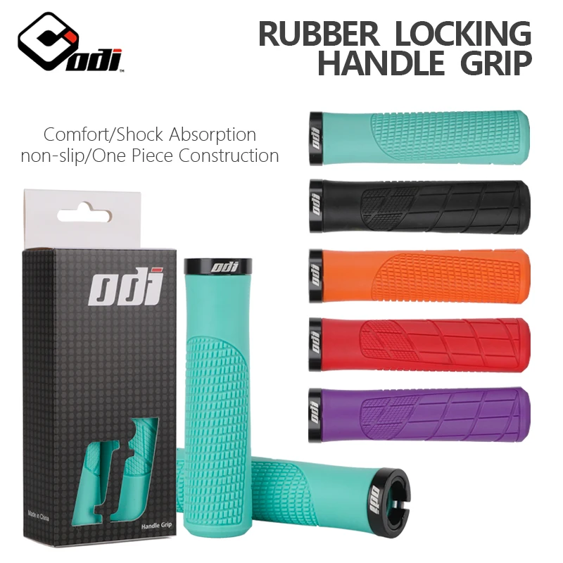 ODI OG10 Bicycle Handles Mtb Cuffs Mountain Bike Grips Handlebar Grips Rubber Ergonomic Lock On Handle Cover Cycling Cuffs Hoses