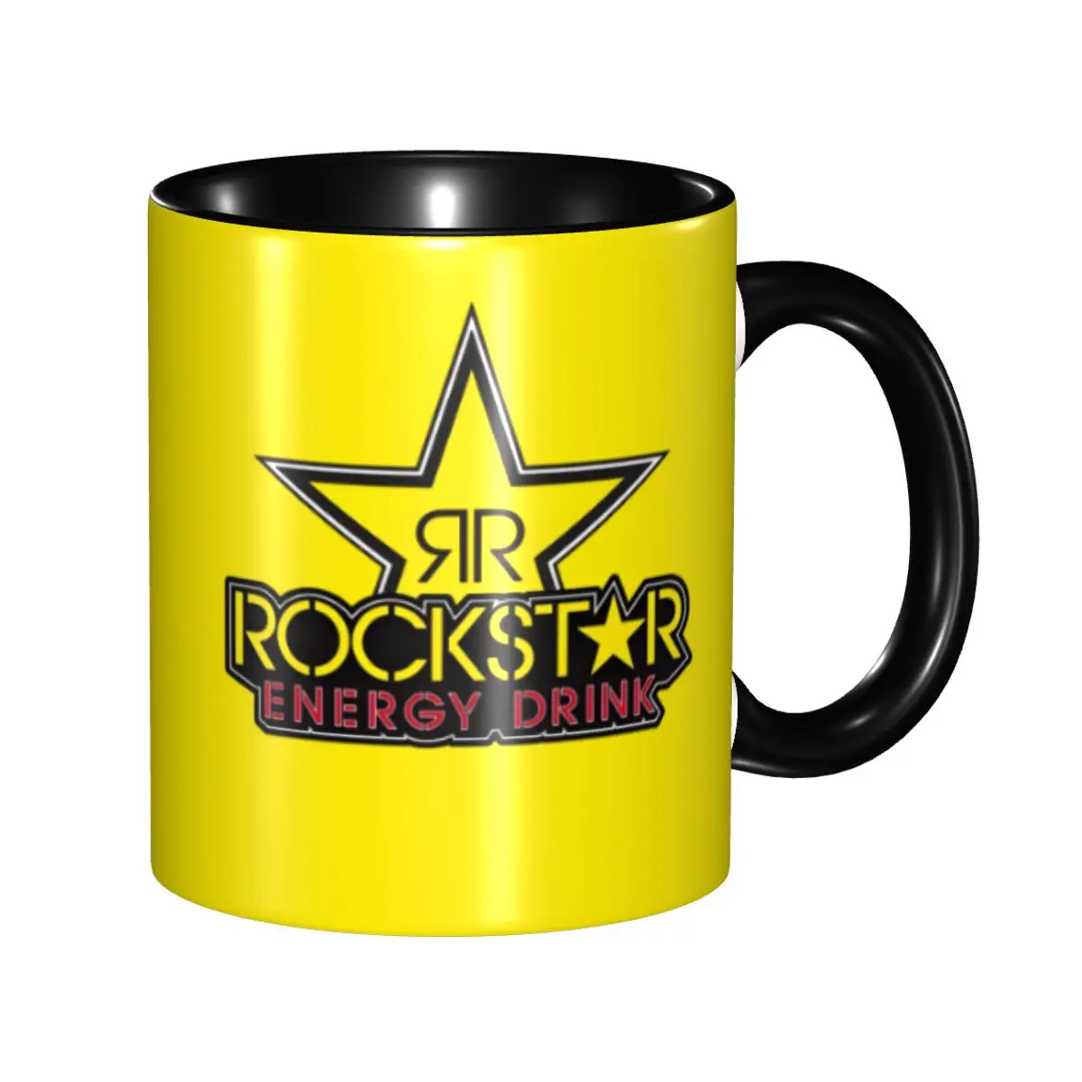 

Personalized Personality R-Rocks S-Stars Coffee Mug DIY Logo Ceramic Mug Cup Creative Gift