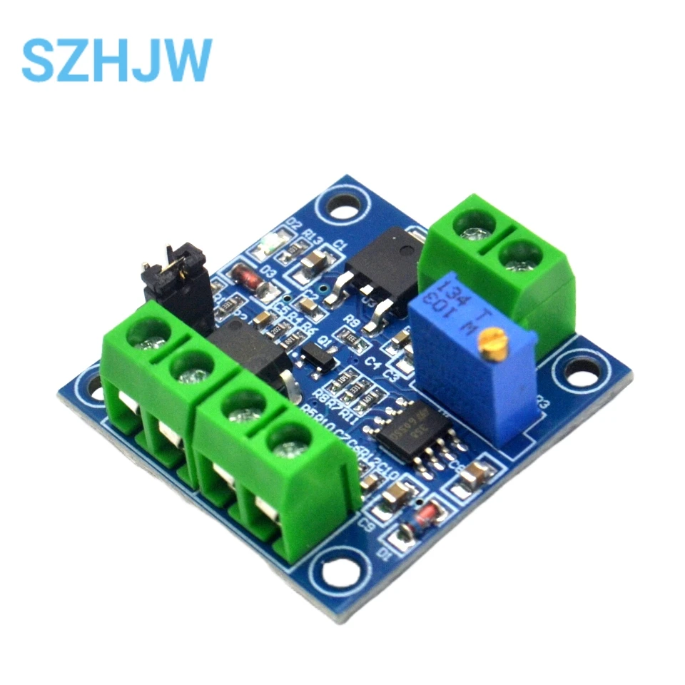 PWM To Voltage Converter Module 0%-100% To 0-10V For PLC MCU Digital To Analog Signal PWM Adjustabl Converter Power Module