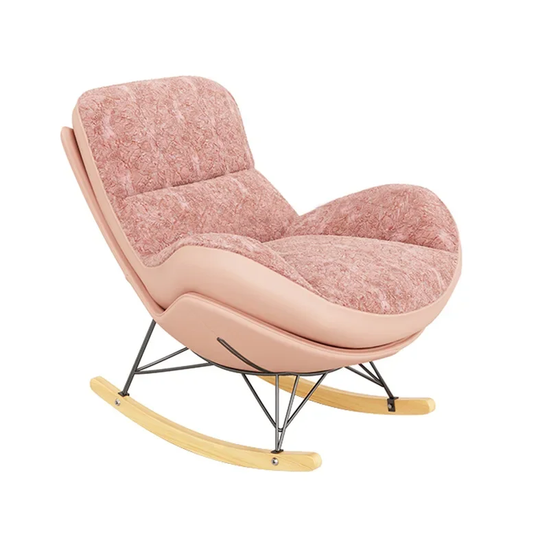 

# Hot # Hot Light Luxury Winter And Summer Dual-Use Single Sofa Rocking Chair Living Room Lazy Rocking Chair Leisure Recliner