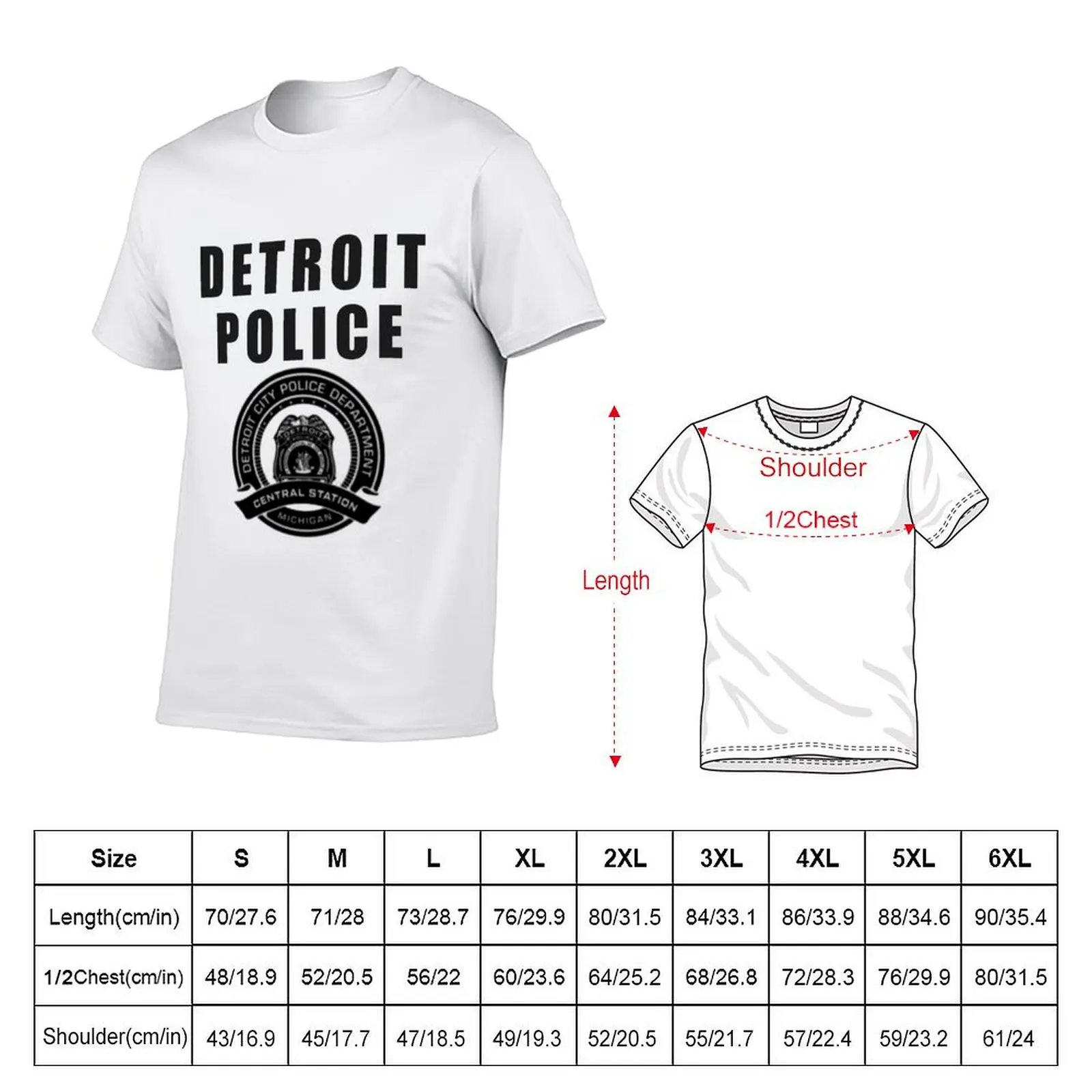 Detroit: Become Human Hank's Hoodie design T-Shirt t shirt for man t shirts with prints T-Shirt
