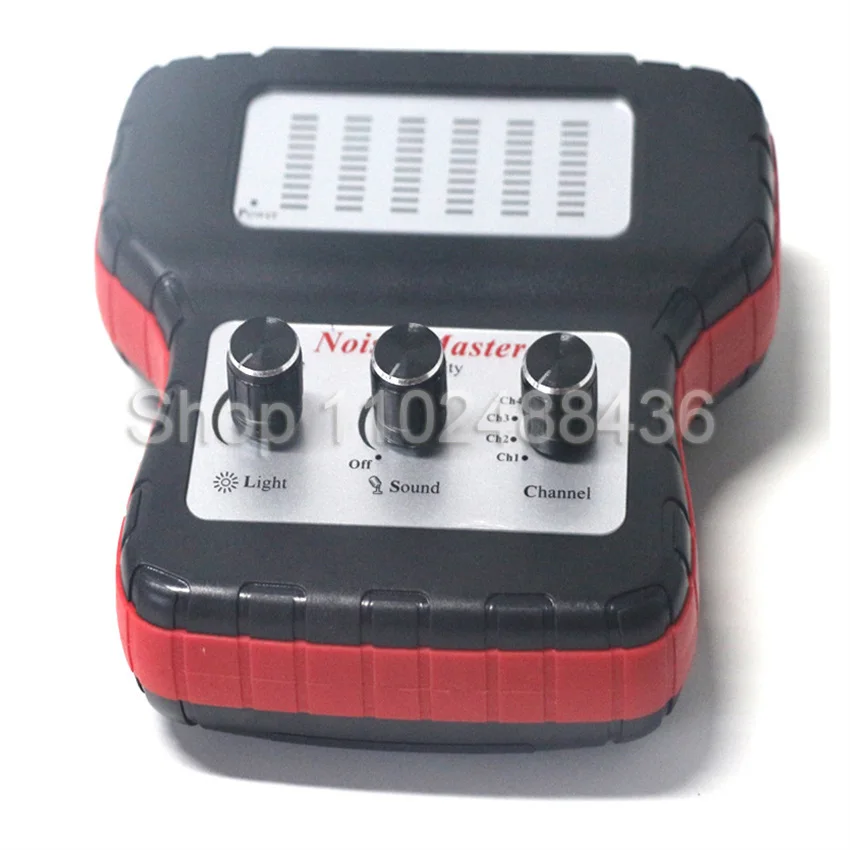 Multi-Channel Electronic Stethoscope Car Noise Finder Kit Listening Device Abnormal Sound Detector for Car Vehicles Truck 1 Set