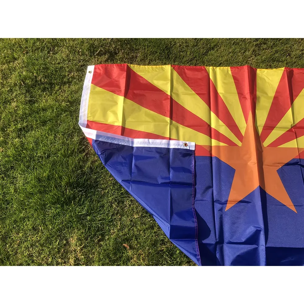SKY FLAG 90x150cm Estado de EE. UU. Banderas del Estado de Arizona para decoración