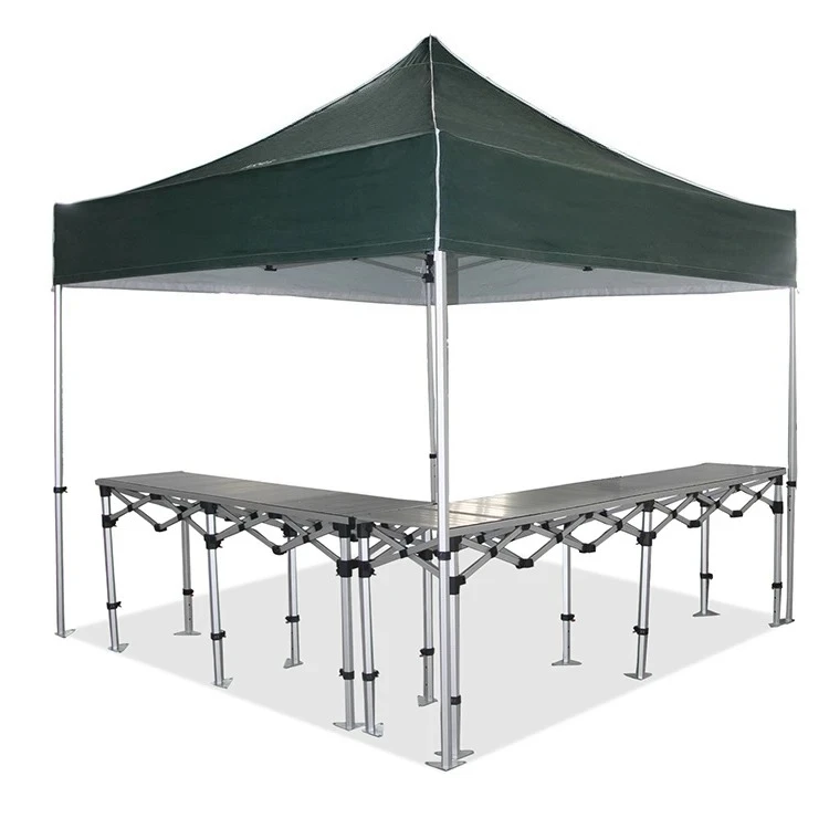 

290cmx55cm Outdoor Tables Portable Picnic Tables Square Aluminium Folded Table