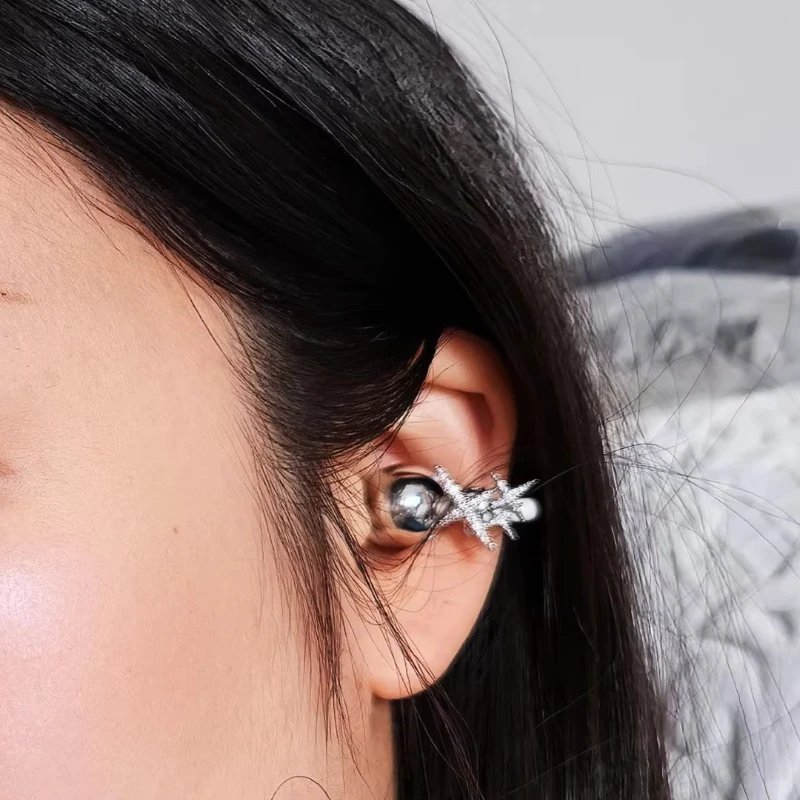 

Sparkling Star Earphone Clip Suitable for Huawei Freeclip2 Alloy Material Customized Advanced Freeclip2 Earphone Drill Buckle