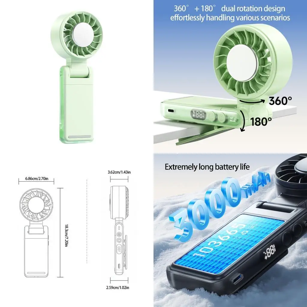 

Small Portable Air Device With belt Link And Improved Cooling Feature For Workouts And expeditions