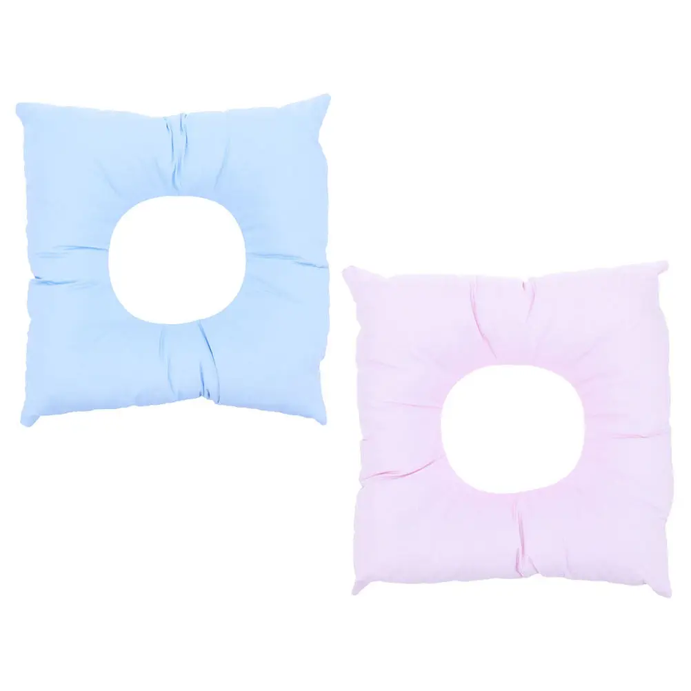 

Подушка для лица (2 шт.) для массажа, спа-салонов, хлопковая, удобная, для поддержки шеи и спины, портативная, складная, многоразовая