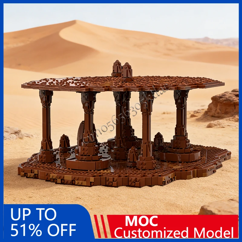 

4752 PCS MOC Geonosian Cave BTL B Y Wing Starfighter Model Building Block Brick Creative Assembly Education Toy Festival Gifts