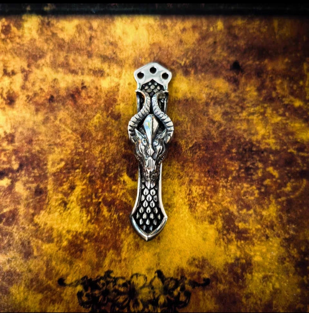 Hand Made 3-Hole Cupro-Nickel Pocket Clip for Benchmade Emerson Knives