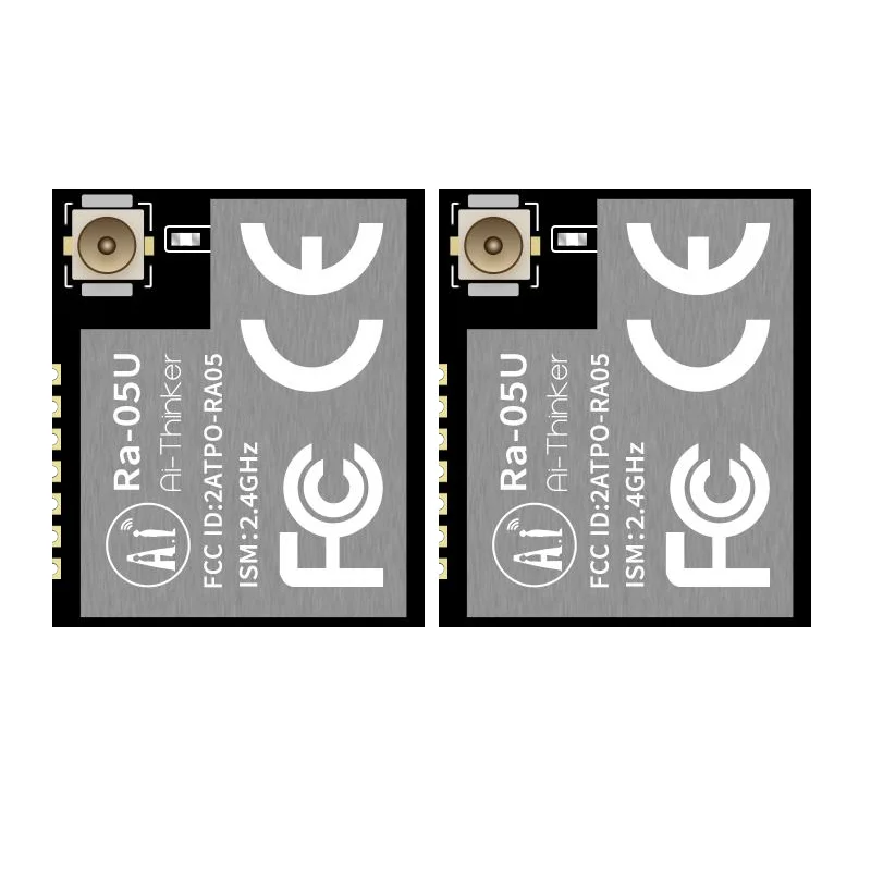 SX1281 Chip 2.4G LoRa Wireless RF Ra-05U Module Support LoRa/FLRC/GFSK Modulation Mode