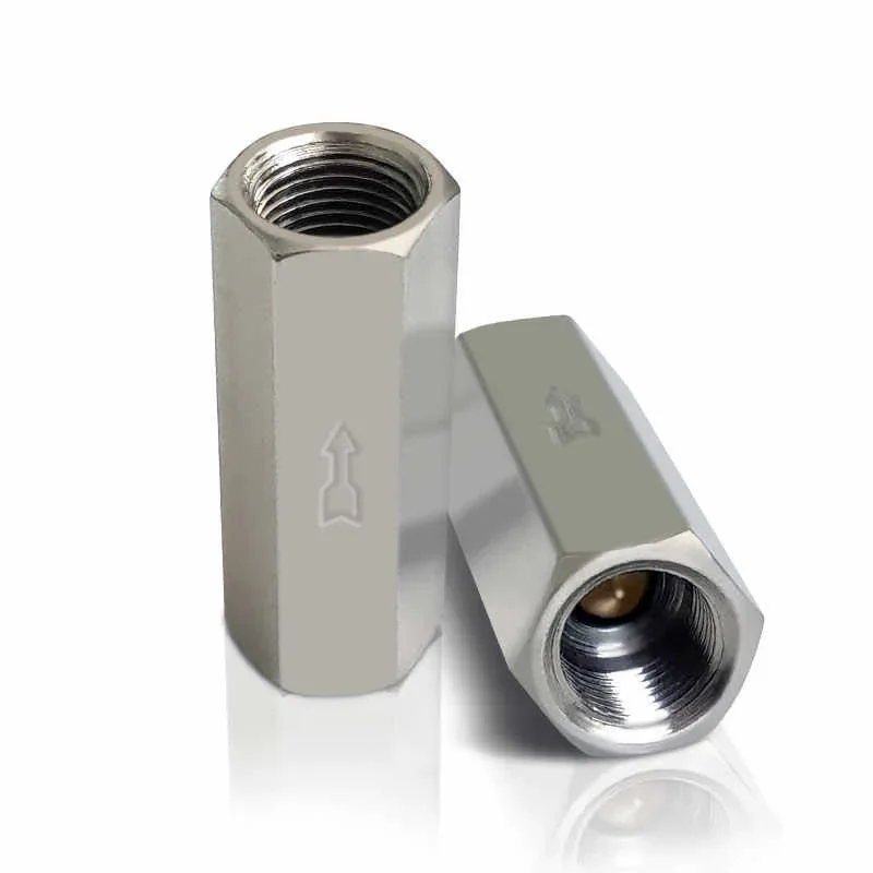 

Air Check Valve 6mm 8mm 10mm 1/4 OD Hose One Way Valve Air Gas Single Way Brass Valve Air Compressor Pipe Fitting Adapter