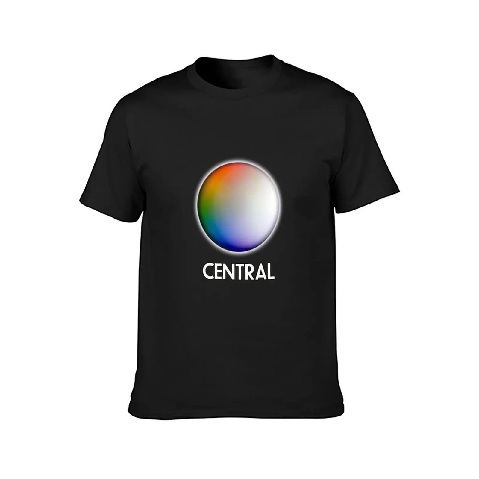 Central Television T-Shirt Short sleeve tee boys whites quick drying heavyweights t shirts for men graphic