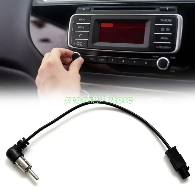 400B Premium Fakra Z To DIN Automobile Radio Antenna Extension Cord 20cm Length