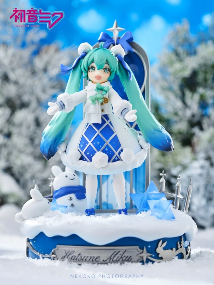 

Hatsune Miku Anime Toy Star Shadow Mage Star Snow Night Miku Series Figurine Model Collection Ornament Toy Gift Brand New