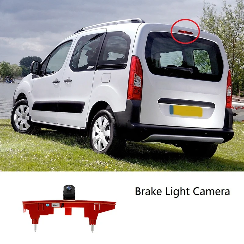 Brake Light Camera For Citroen Berlingo Peugeot Partner 2008-2016 1/3 PC 4089