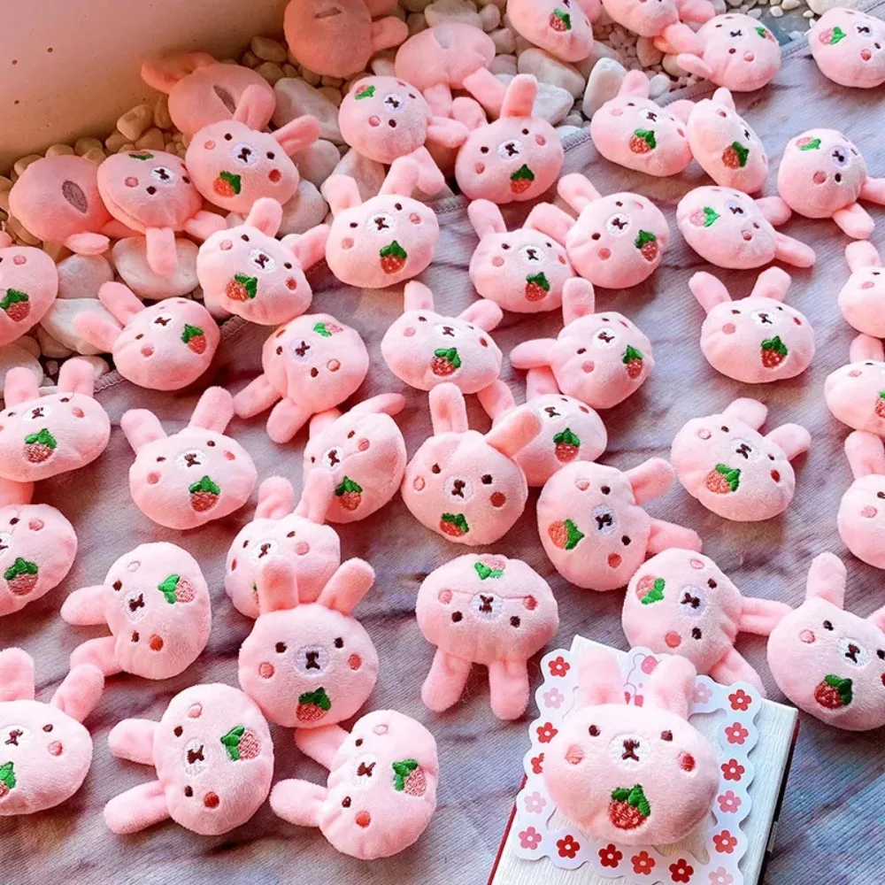 10pcs Children Mini Claw Machine Toys Accessories DIY Prizes Plush Doll Crane Vending Machines Rabbit Bear Star Chicks Clouds