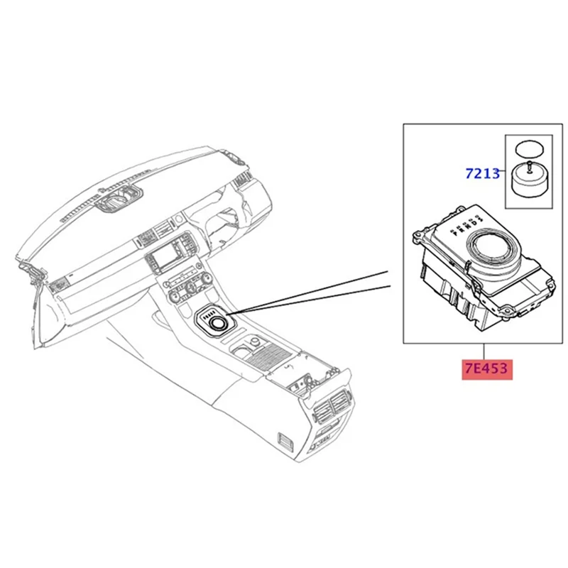 H5-Getriebe Shift Control Modul Getriebe Shift Control Unit Für Land Rover Discovery Sport 2015