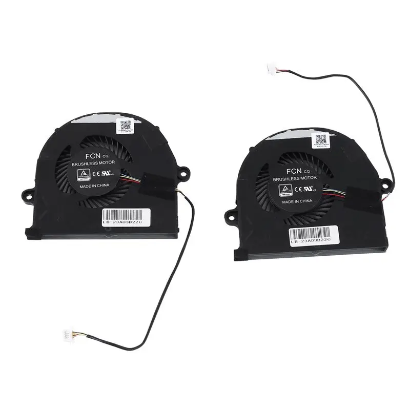 Well Made-2Piece CPU + GPU Cooling Fan Replacement Parts Accessories For Asus ROG Strix GL503 GL503V GL503VD FX503VD FX503 5V