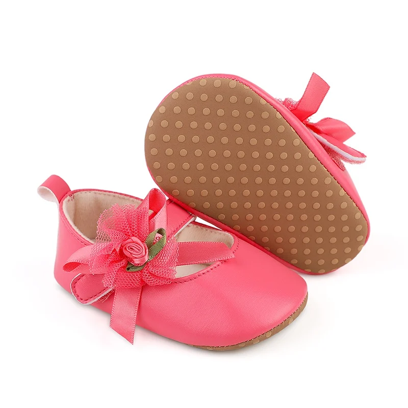 Cozy and Cute Soft Sole Shoes for Toddler Girls Baby Girl Fashion Shoes  Comfortable and Cute for First Walker (0-18M)