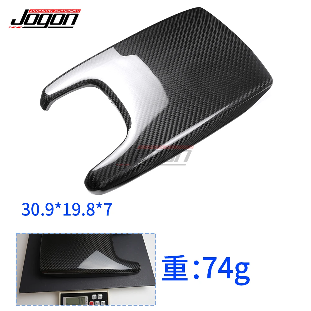 Carbon Fiber Car Interior Center Storage Armrest Holder Panel Cover Trim Accessories For Acura Integra A-Spec Type S 2022-2025