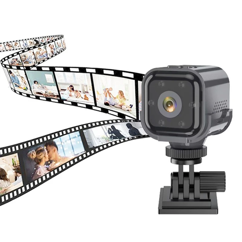 กล้องในร่ม Night Vision สีเต็มรูปแบบ 1080P ระบบรักษาความปลอดภัยขนาดเล็กพร้อมสปอตไลต์ขั้นสูงสําหรับทนทานในร่มและกลางแจ้ง