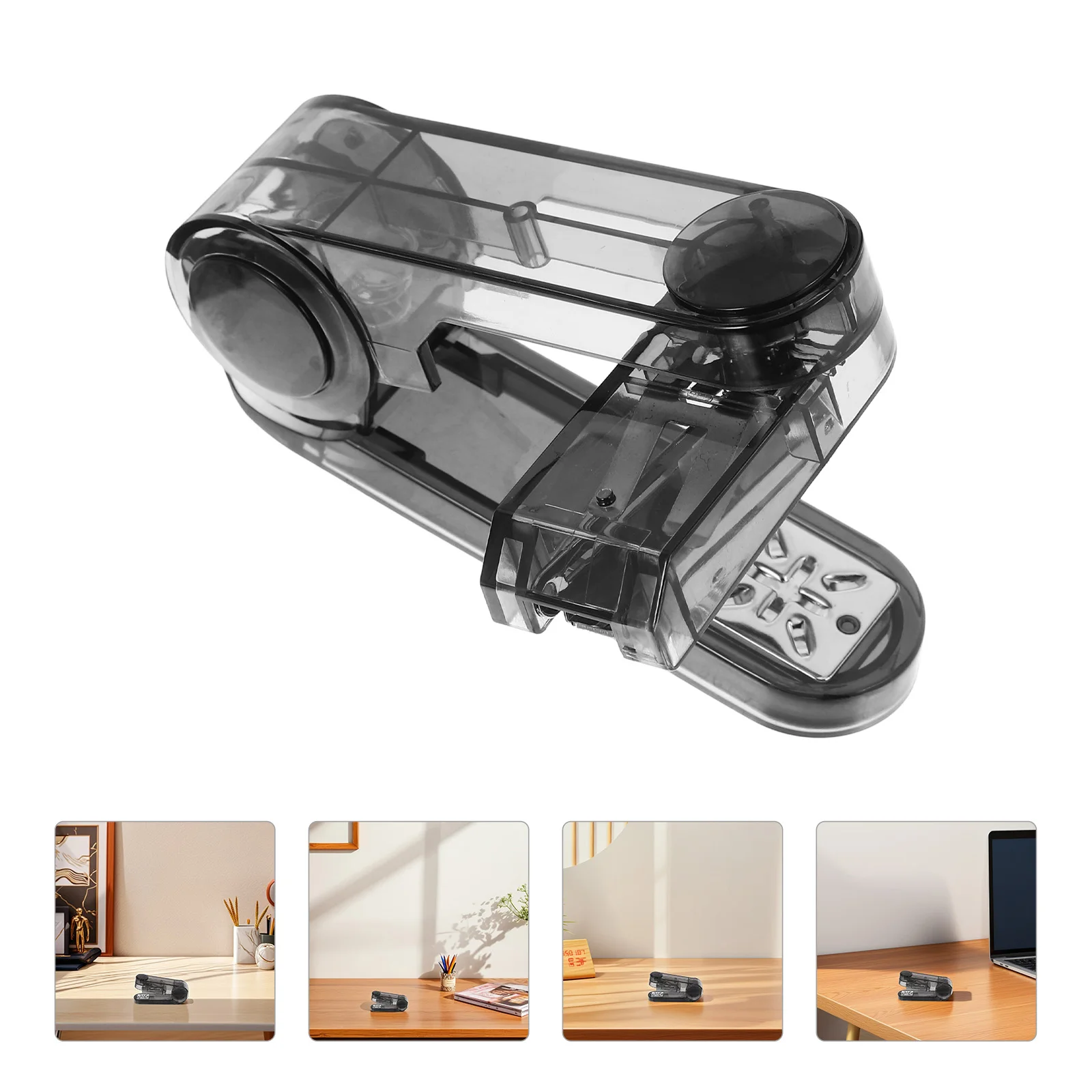 1 Set Rotatable Desktop Stapler Swing Stapler Plastic Book Stapler Swivel Arm Stapler Multi Angle Stapler for Book Binding