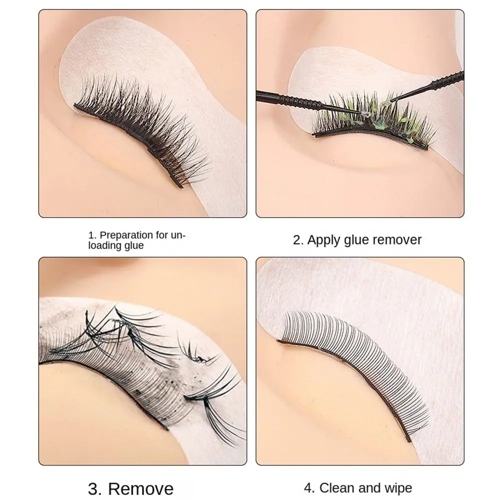 Herramienta de maquillaje, belleza, sin quemaduras, removedor de pestañas, injerto, removedor de pestañas, pegamento, Gel removedor de extensiones de pestañas