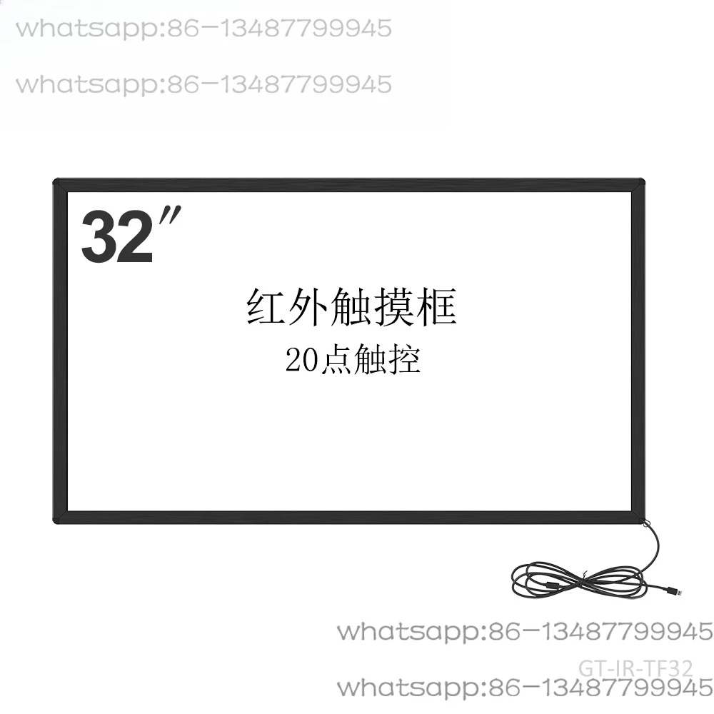

32/40/43/49/50/55/60/65/75 Inch 40-point Infrared Touch Frame Advertising Machine Inquiry Machine