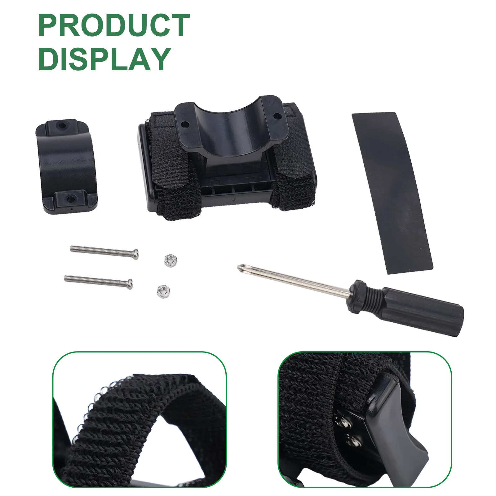 

User Friendly Elastic Strap Design Bicycle Light Bracket for Bike LED Torch Flashlight Headlight Speaker Mount Holder