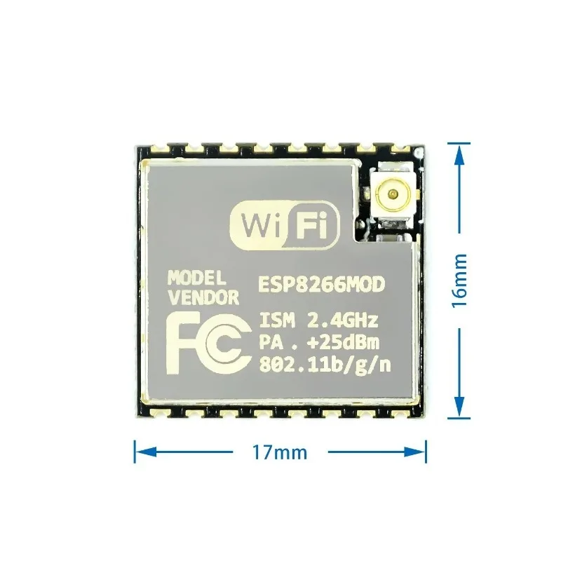 1-10PCS ESP-07S ESP8266 Serial WIFI Model Upgraded Version of ESP-07 Smart Electronics ESP8266 Series  ESP07S for Arduino