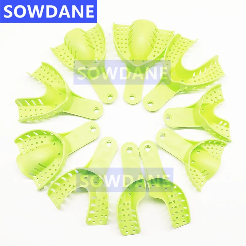

Teeth Whitening Plastic Denture Dental Impression Tray Central Supply Teeth Holder Durable For Teeth Tool